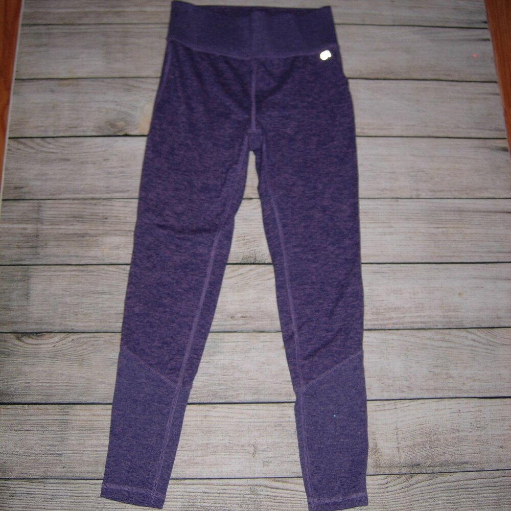 GAP Fit Purple Brushed Tech Jersey Leggings S